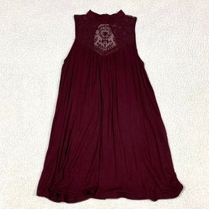 AEO Maroon Sundress-Size S